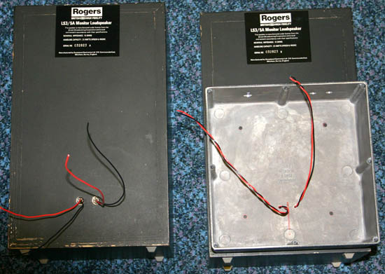 LS3/5A fitting crossover box