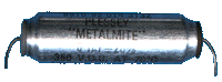 Plessey Metalmite paper in oil capacitor